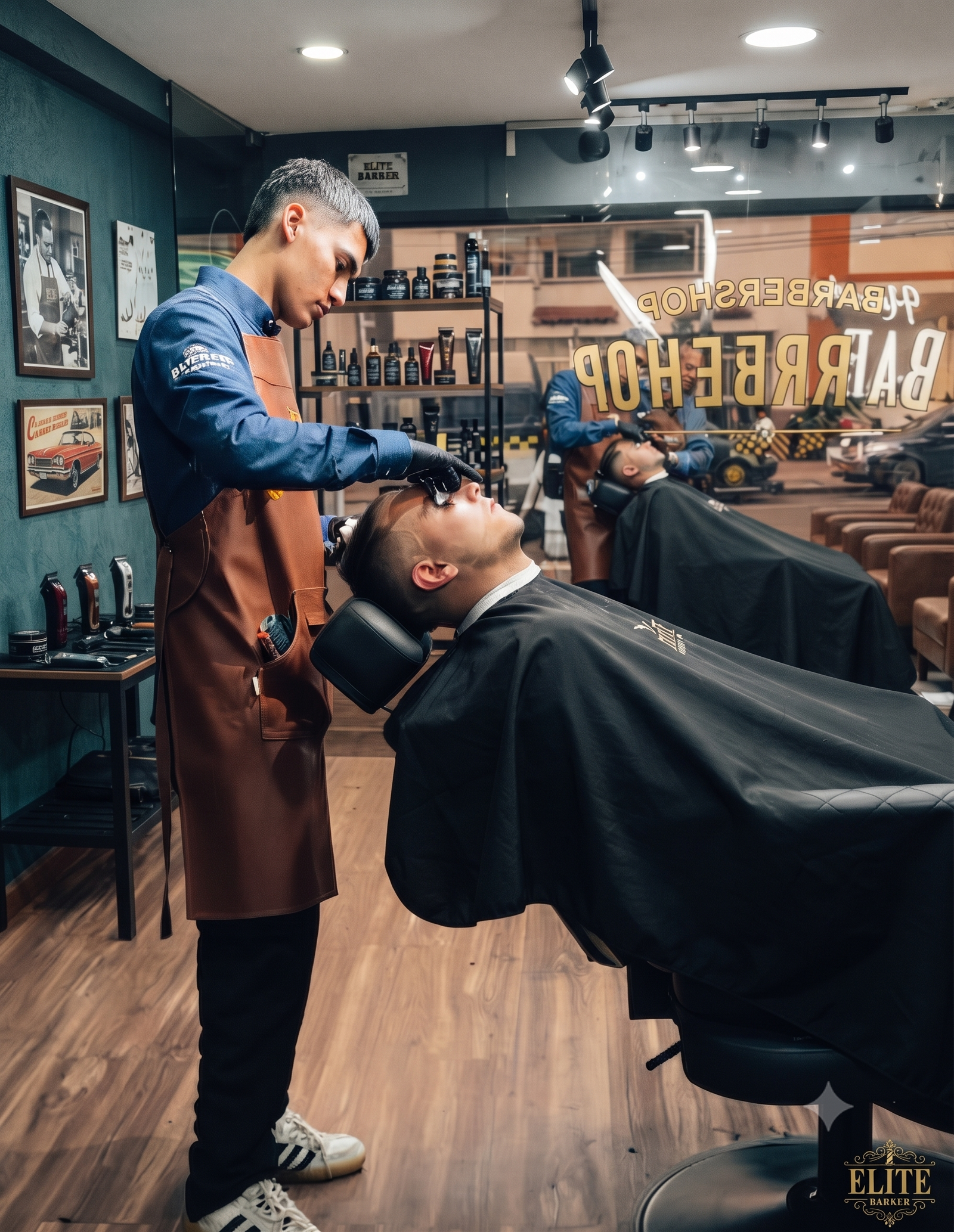 Ambiente Handsome Barber's Club